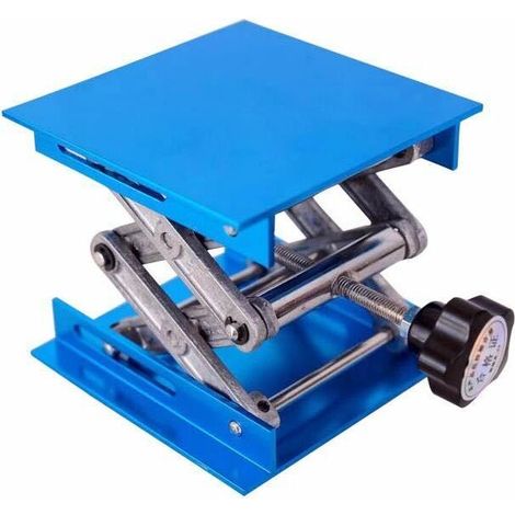 royaluxe -4x4 Charge Maximale 10kg Table élévatrice d'alumine de Laboratoire Crics de Laboratoire Crics pour Levage d'instruments Chimiques,(4INCH) (1/5)
