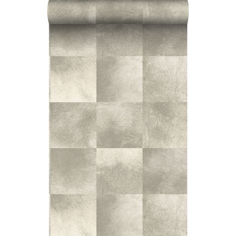 papier peint motif en peau d'animal beige  - Origin Wallcoverings (1/5)