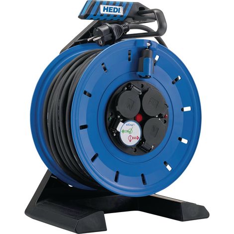Bobina di cavo Gen 7 Champion 25m H07RN-F 3x2,5mm² 290mm 4 prese di protezione
