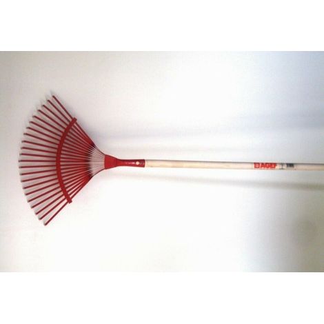 AGEF - SCOPA FISSA 22 DENTI MANICO IN FAGGIO 120CM
