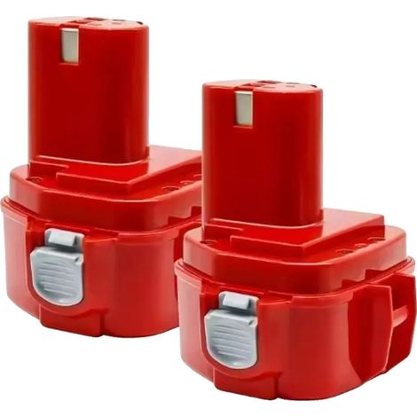 Ersatzbatterie, 14,4V, 12800mAh Kapazität, 2PCS 4800mAH Batterie (1/2)