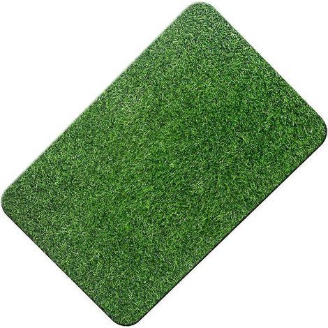 Fußmatte aus Kunstrasen, Kunstrasenmatte für den Außenbereich – 60,00 x 40,00 x 2,00 cm (1/2)