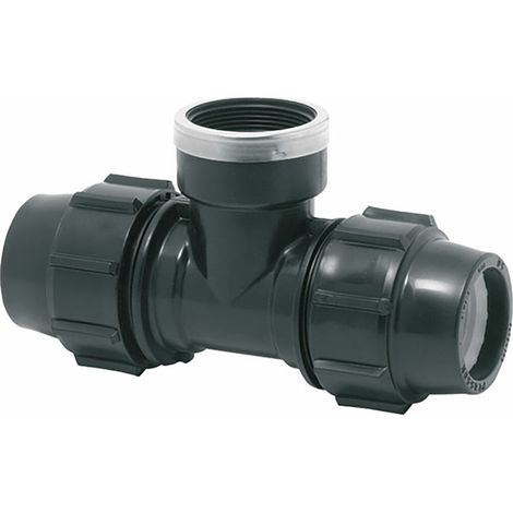 Gemischter T-Anschluss Innengewinde 32 mm x 1'' Polypropylen