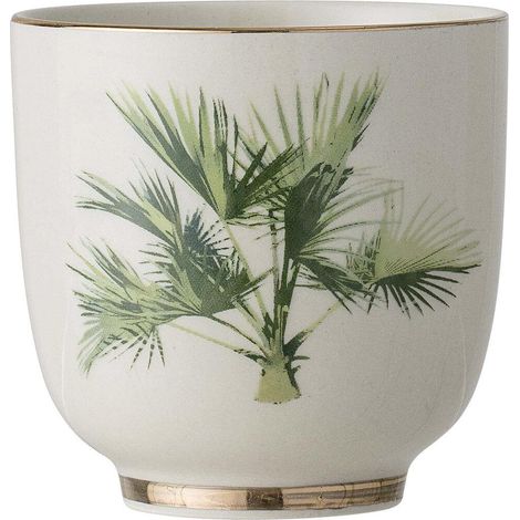 Bloomingville Aruba Tasse aus Keramik Gold 7 cm