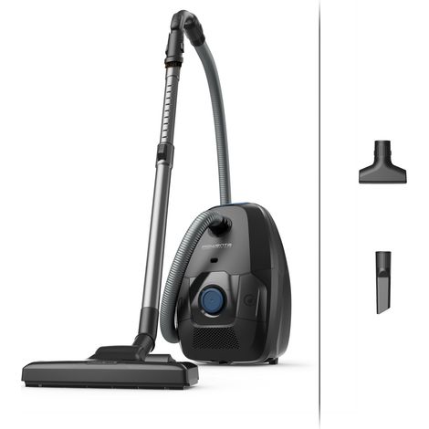 Rowenta Green Force Max RO4931EA Aspirapolvere Nero e Blu