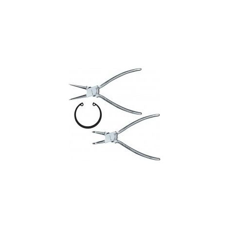 Pince Circlips Interieure Coudée 140 Mm - Outifrance