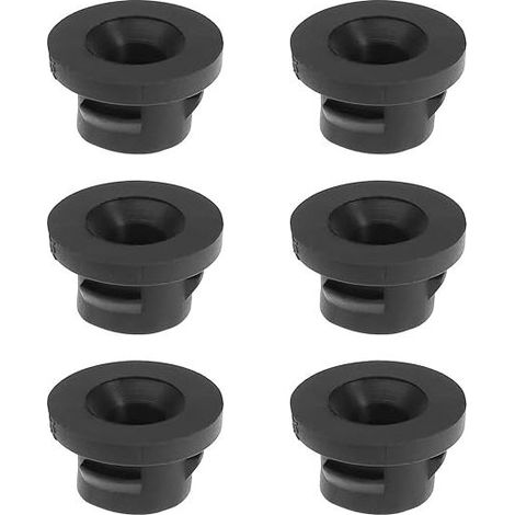 SHINING HOUSE6 pièces de retenue d'insertion de joint en caoutchouc de filtre à air de voiture 1422A3 remplacement 1.6 HDI support de couvercle de boîtier de filtre à air accessoire de voiture, noir (1/5)