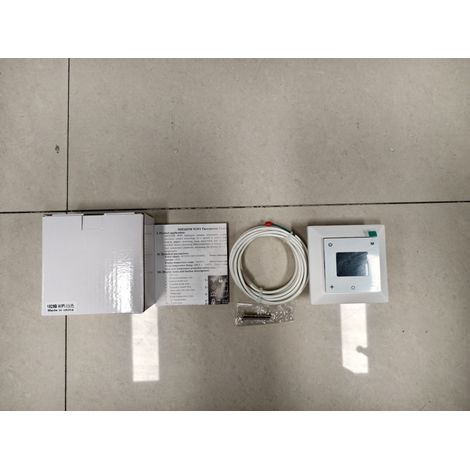Eosnow Thermostat d'ambiance intelligent Contrôle par application WiFi Chauffage programmable Détachable Manuel, automatique, mode vacances, protection de sécurité multiple Facile à installer