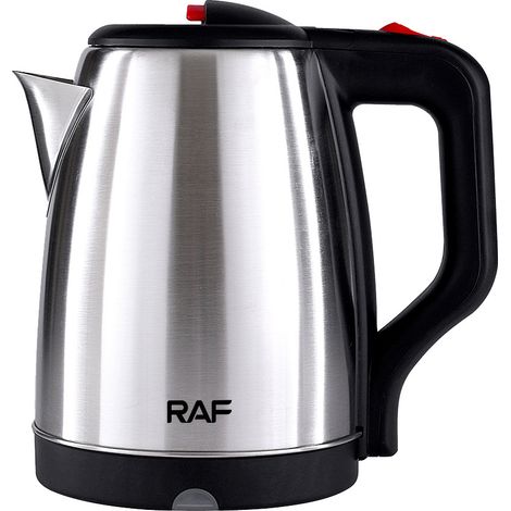 Wasserkocher (2000 W, 2 l, Edelstahl) (1/5)