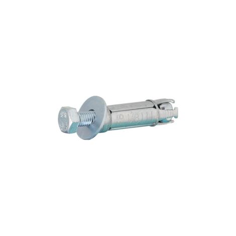 SEDEA Cheville en acier diamètre 13mm longueur 50mm (1/2)