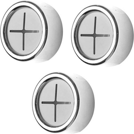 Set mit 3 starken Klebehaken für Handtuch- und Bademantelhalter (kein Bohren erforderlich)