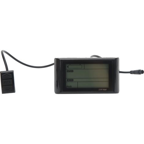 Vélo électrique, vélo, scooter électrique, compteur LCD SW900 avec connecteur étanche (1/5)