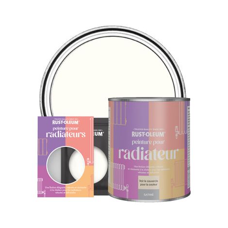 Peinture pour Radiateur, Finition Satinée - Sweet Nothing (1/3)