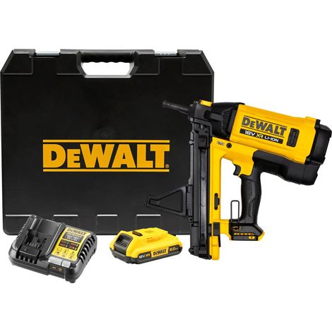 Chiodatrice a gas Dewalt DGN845D1-QW 18V 5Ah (1/4)