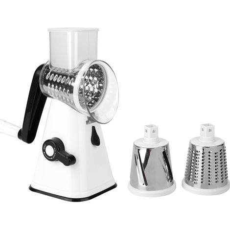 Râpe à Légumes Multifonction Manuelle pour Cuisine - Hachoir et Trancheuse Rotative (1/5)