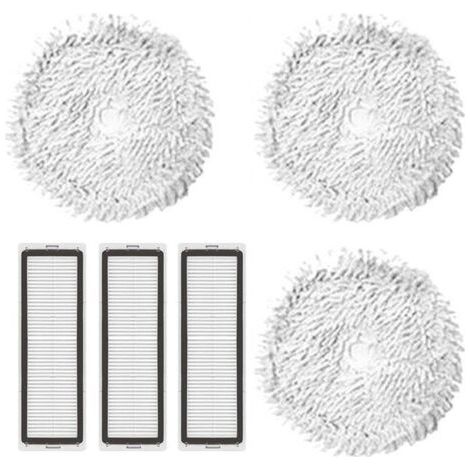 Lavable et Remplacement de Nettoyage de Vadrouille pour Xiaomi Dreame Bot W10 PièCes de Rechange pour Aspirateur Robot (1/4)