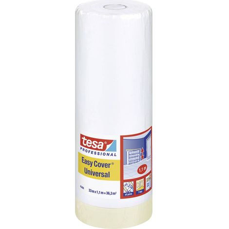 tesa 04368-00008-02 Pellicola di protezione per superfici tesa Easy Cover® Marrone chiaro (L x L) 33 m x 1.1 m 1 pz. (1/5)