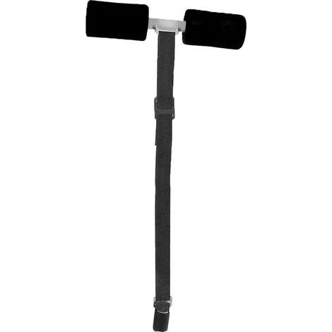 Aide à abdominaux réglable, appareil d'exercice robuste pour la maison, noir (1/5)