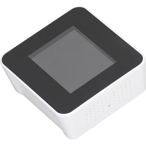 Moniteur de qualité de l'air multifonctionnel avec écran LCD couleur, détecteur de PM
2.5, PM10, HCHO, TVOC, CO et CO
2. (1/5)