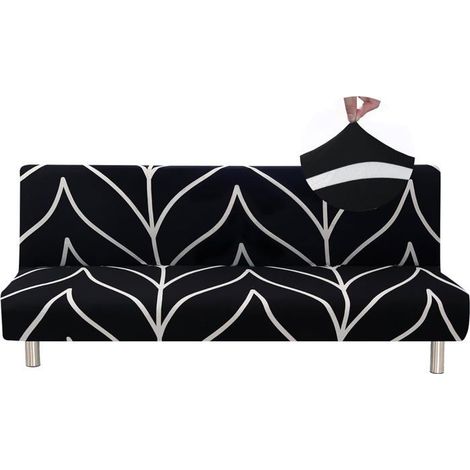 Housse De Canape Clic Clac Extensible 3 Places,Housse De Canapé Sans Bras Élastique,Couverture De Canapé Spandex,Couverture [CA86] (1/5)