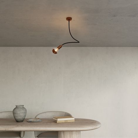creative cables - Lampada Creative Flex 60 cm da parete o soffitto