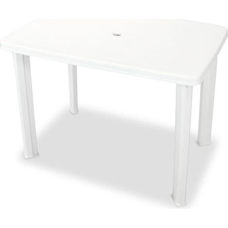 Maison Exclusive - 3-tlg. Bistro-Set Kunststoff Weiß
