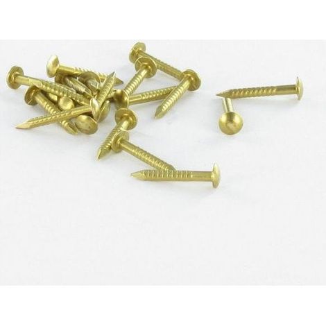 Kg de pointes Laiton Tête ronde TR 2X20 N13-1 pièce (1/3)