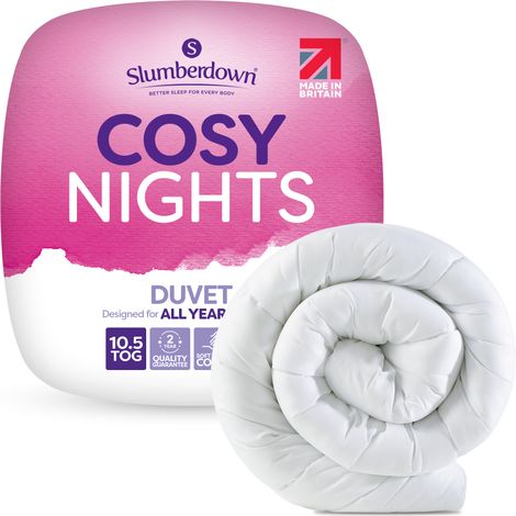 Slumberdown Cosy Nights Duvet, 10.5 Tog, Double
