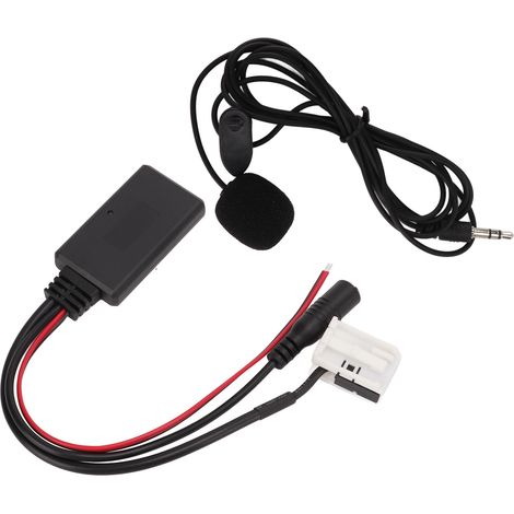 Adaptateur AUX 12 broches, kit microphone mains libres sans fil Bluetooth de remplacement pour Peugeot 307, 408 et 508 (1/5)