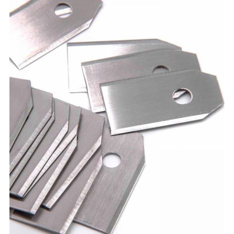 45x Lame, Compatible avec McCulloch ROB R600, ROB R800 et ROB R1000, Smart Mower Blade Lame de tondeuse (1/4)