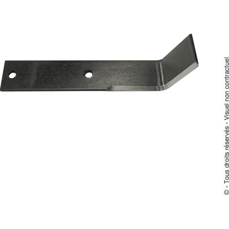 Couteau de fraise sarcleur adaptable droite 260 mm Staub CSS26D