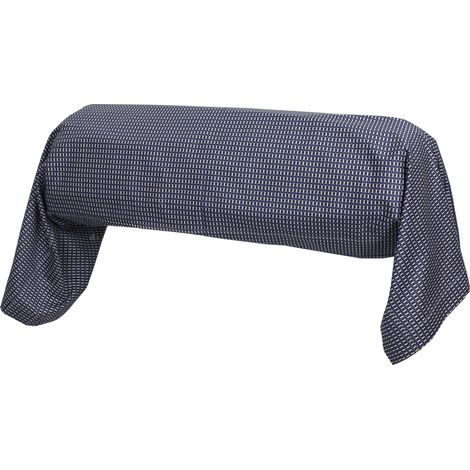 Taie de traversin satin coton ENZO 200x43 cm