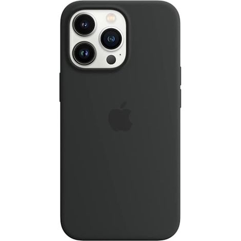 Coque en silicone Apple avec MagSafe (pour iPhone 13 Pro) – Minuit