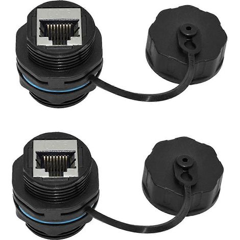 coupleurs RJ45 pour montage sur panneau pour CAT6/CAT5E/CAT5-- (1/5)