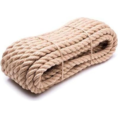 Corde En Jute 18 Mm – 20 M Corde De Jute Corde De Jute Corde D'extérieur En Corde Imprégnée - RWCorde
