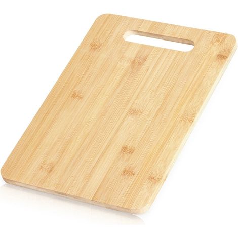 Tagliere in bambù con manico, 28x20 cm (1/5)