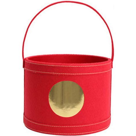 Pot de fleurs Fu Character, vase de bureau, vase porte-bonheur pour le Nouvel An, grand format.