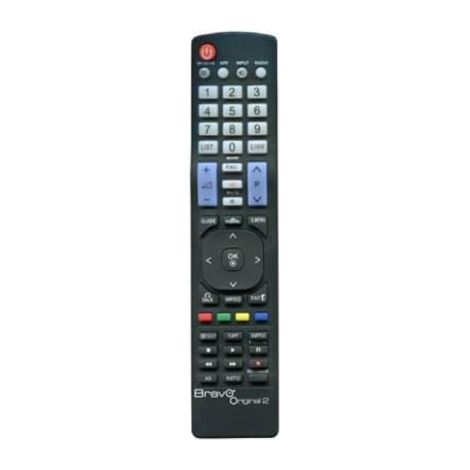 Télécommande TV LG KIM CORP ORIGINAL 2 - Noir (1/2)