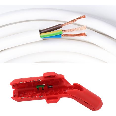 Décolleuse de Fil Multifonction ABS Ergonomique Matériel Outils Pratique Portable Bricolage (1/5)
