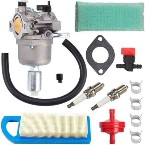 Carburateur de tondeuse à gazon Destiné à Briggs Stratton 13.5HP 591731 796109 , XU,594593 590400 796078 498811 794161 795477 31H777 pour moteur 594593 carburateur (1/4)
