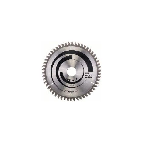 Lame de scie circulaire Bosch MultiMaterial 190x2,4x30 54Z - 2608640509 (1/10)