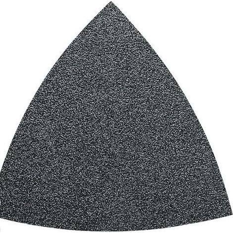 Fein Juego de 50 hojas abrasivas triangulares 240 grit negro
