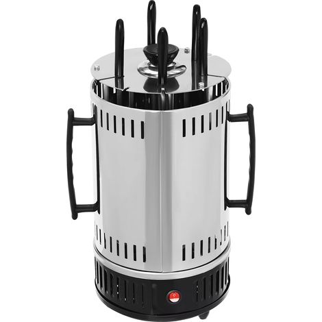Grill électrique vertical 1000W, gril rôtissoire vertical, machine à gril rotative électrique avec 5 brochettes sans fumée (1/5)