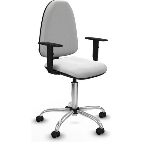 Piqueras y Crespo B1D05RP Chaise de bureau blanche confortable