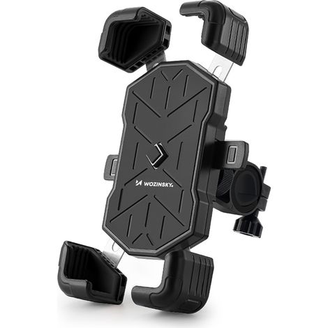 Soporte para smartphone para manillar de bicicleta - Negro (1/5)