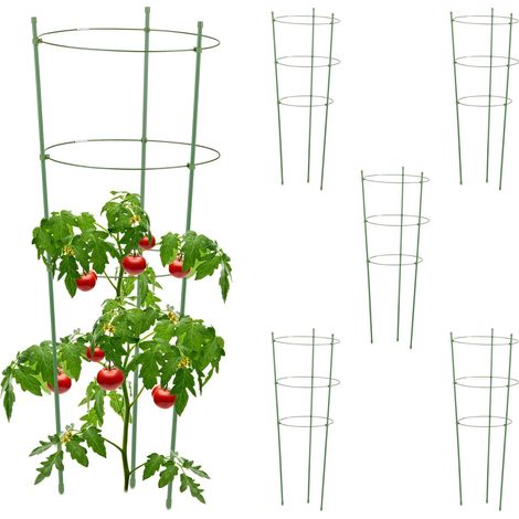 Pflanzenstutzen 76 cm grun 6er set 883