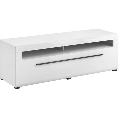 Mobile TV 1 cassetto Louis bianco 160cm (1/5)