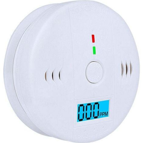 Détecteur de fumée alarme de détecteur de fumée d'alarme de monoxyde de carbone (1/5)