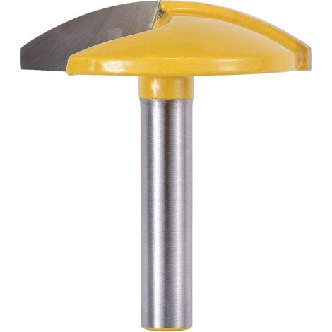 MINKUROW 2 Pezzi Fresa Orizzontale, Fresa Per Massetto, Piccola Fresa Con Gambo Da 8 Mm (Gambo Da 8 Mm, Larghezza 1-3/4", Raggio 1,65") (1/5)