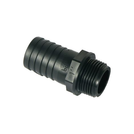 raccordo portagomma maschio diritto 1x2
